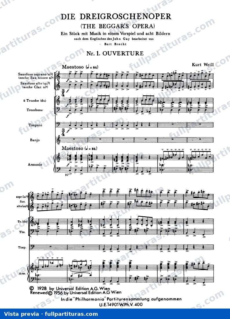 Die Dreigroschenoper — preview