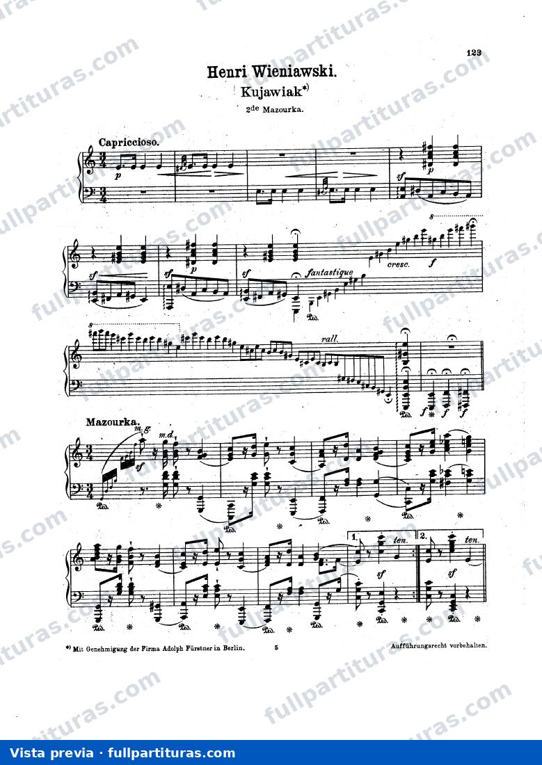 2ª Mazurka (piano) — preview