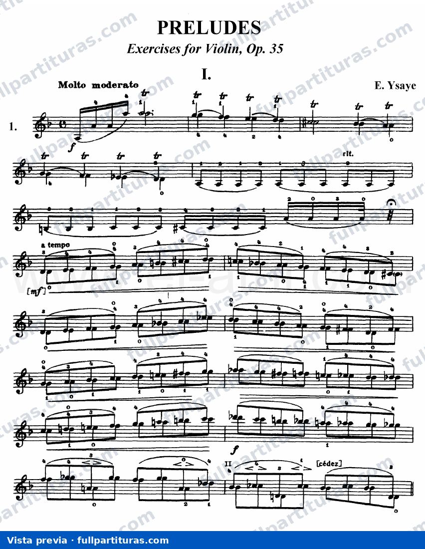 Preludes Op 35 — preview