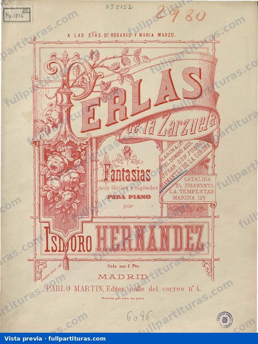 Los diamantes de la corona: Fantasía — preview