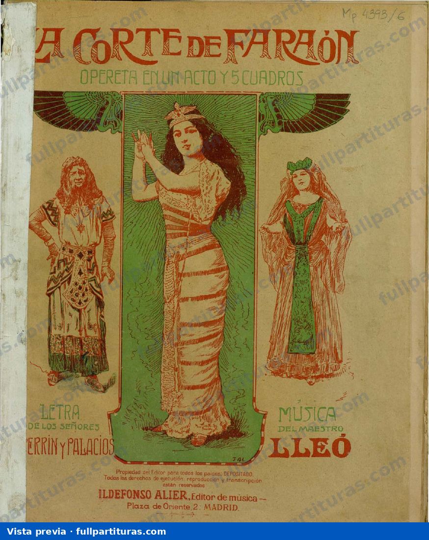 La corte del Faraón — preview