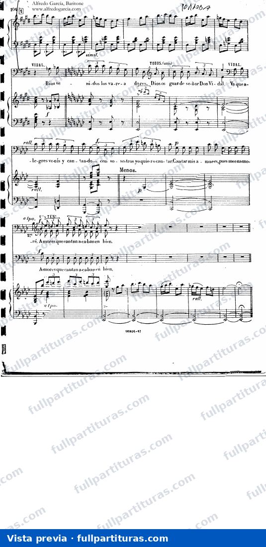 Moreno Torroba, Federico: Los Vareadores — preview