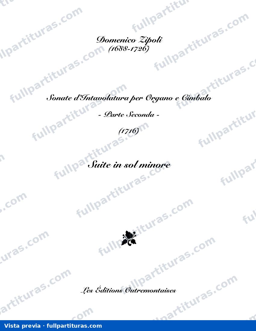 Suite in B minor — preview