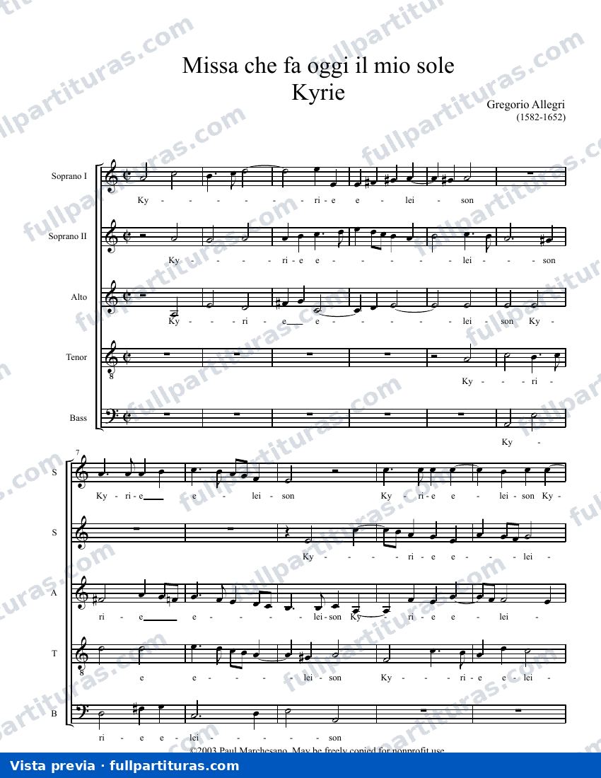 Miserere — preview