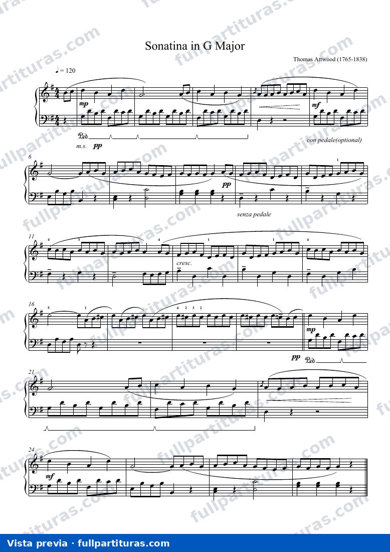 Arends: Sonatina — preview