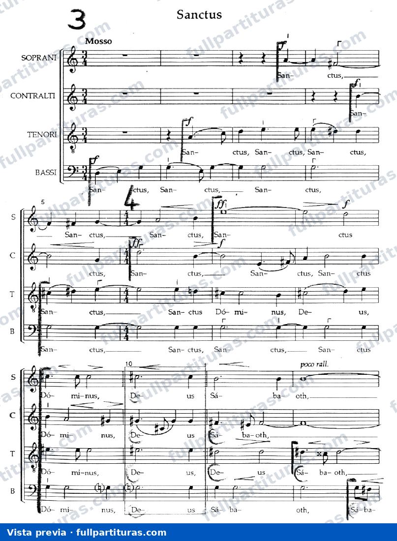 Sanctus y Benedictus de la Misa — preview