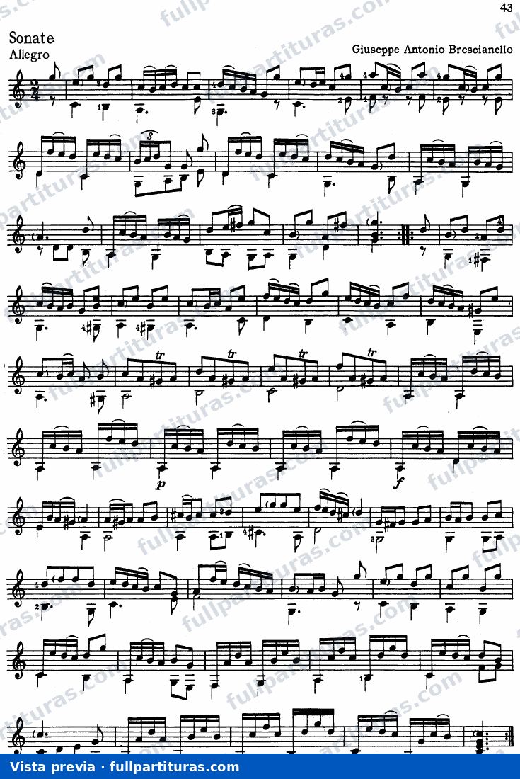 Obra para guitarra — preview