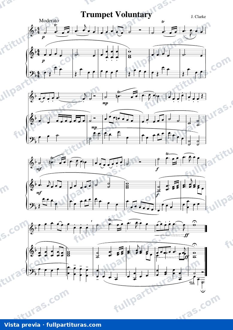 Prince of Denmark's March - Trumpet volontary — preview