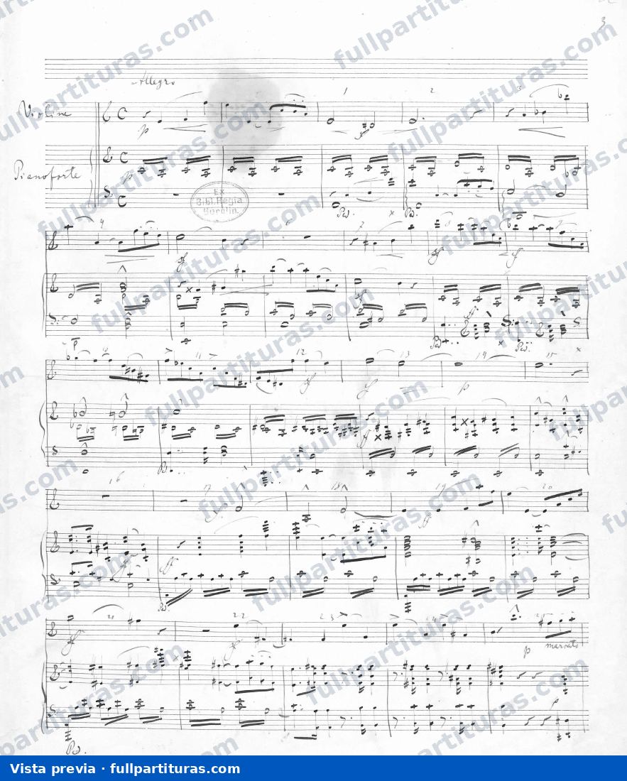 Sonata FAE: I. Allegro — preview