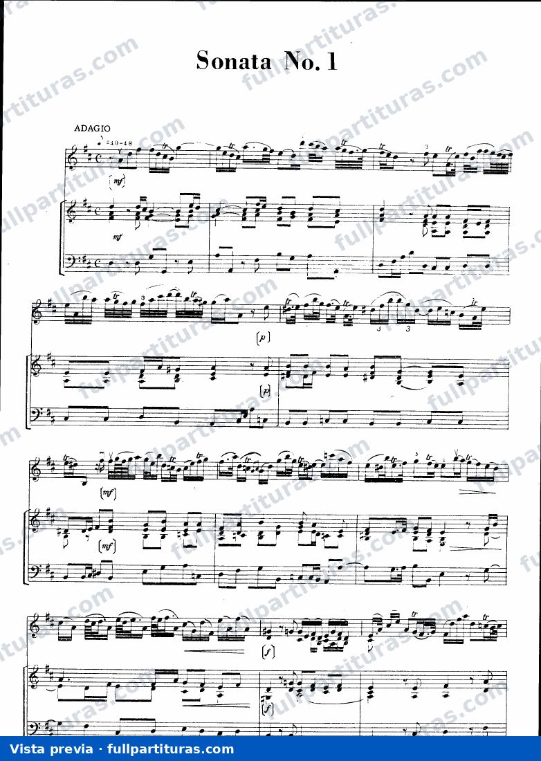 Sonatas para Violín y Continuo Op. 4 (1 a 7) — preview