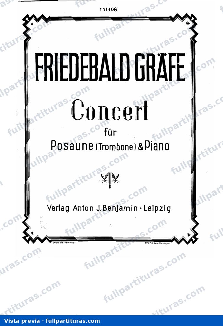 Graffe: Concierto para trombón — preview