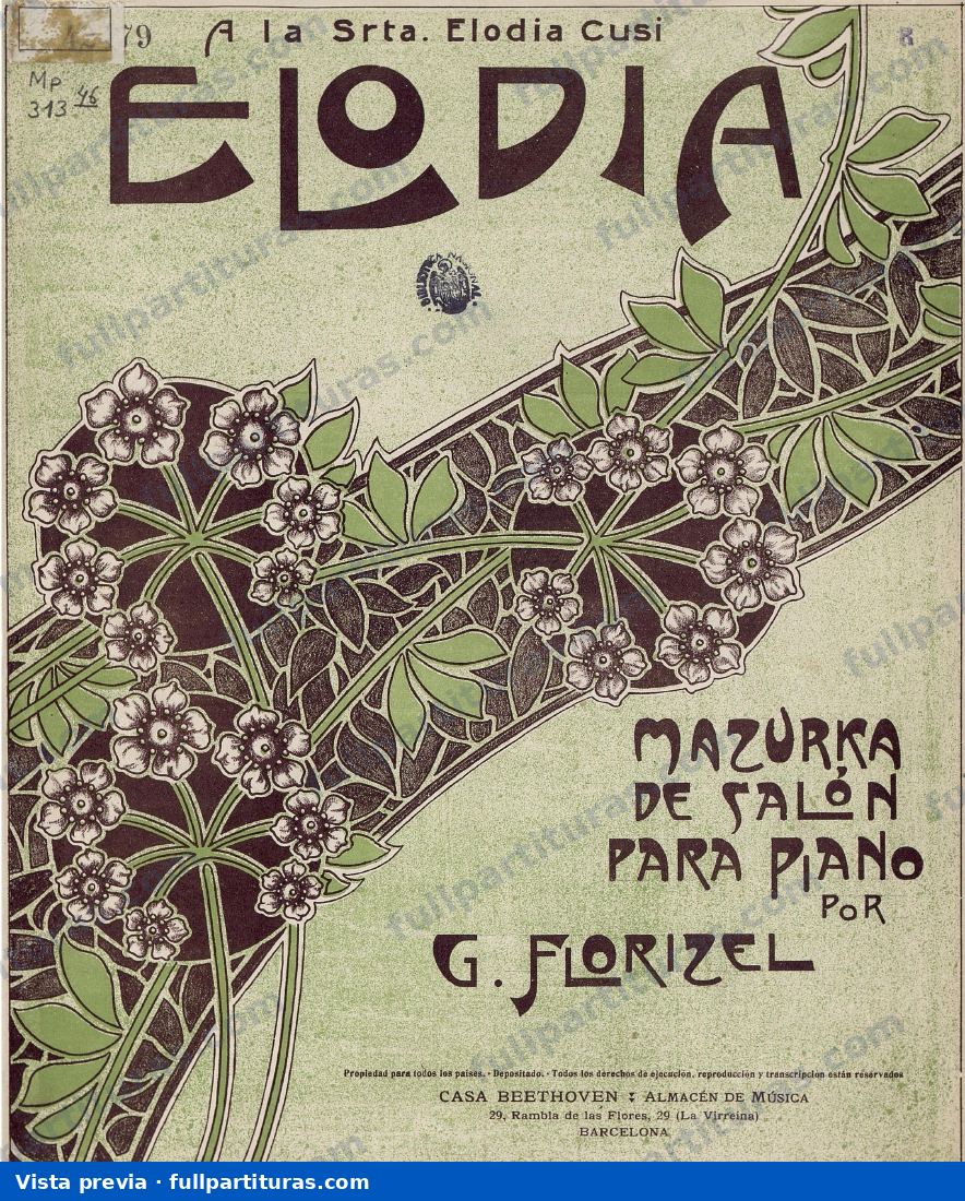Mazurka "Elodia" — preview