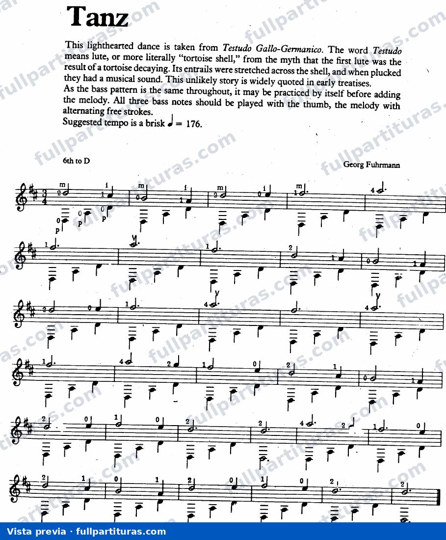 Composición para guitarra — preview
