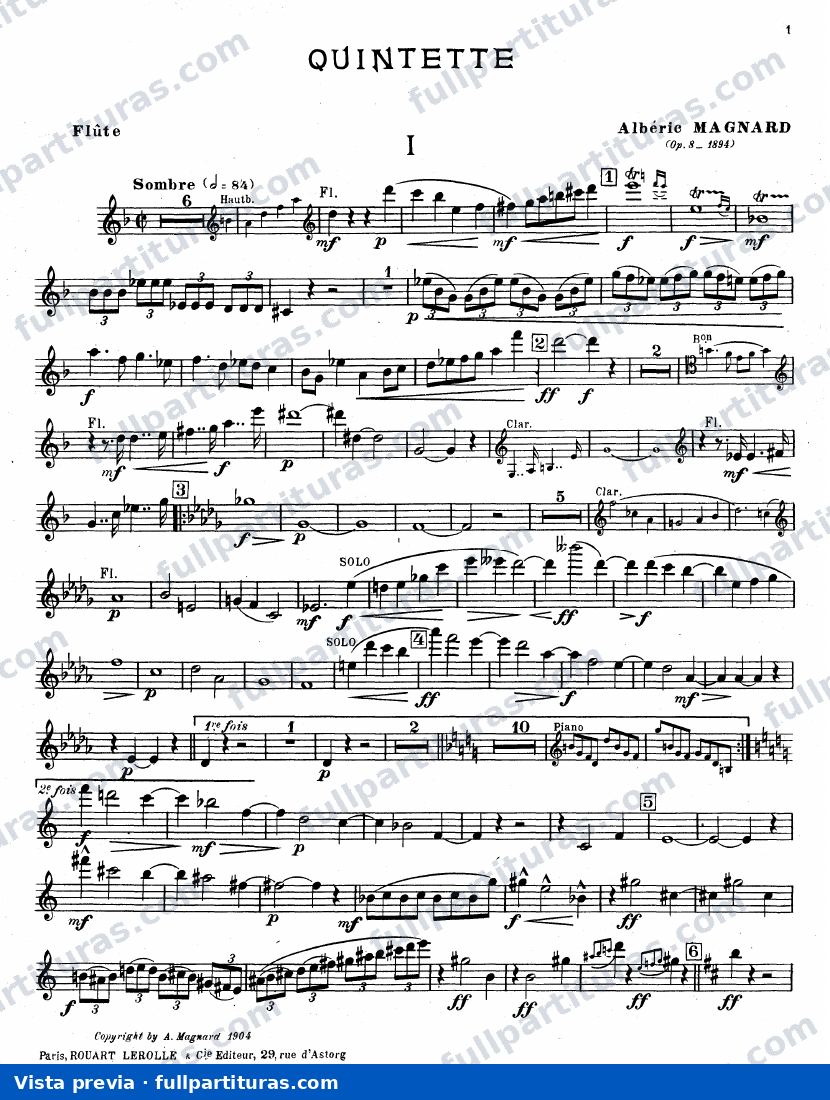Piano Quintet, Op.8 — preview