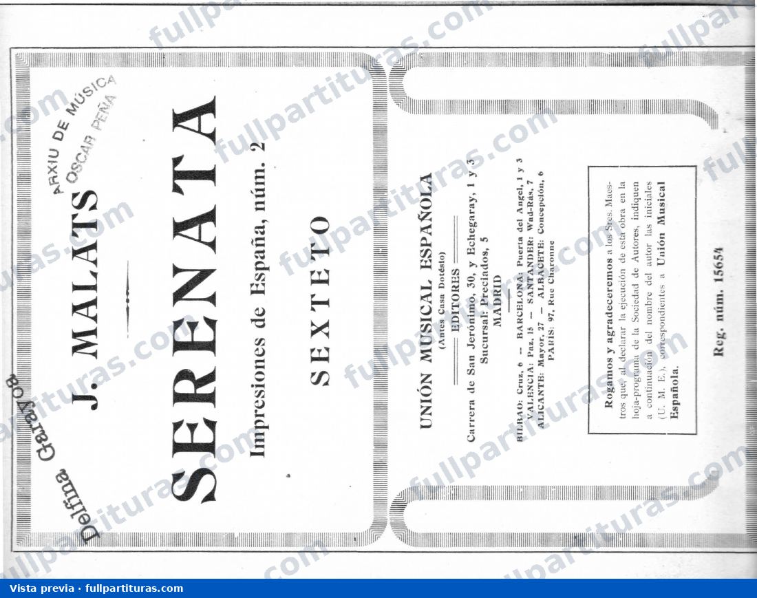 Serenata Española — preview