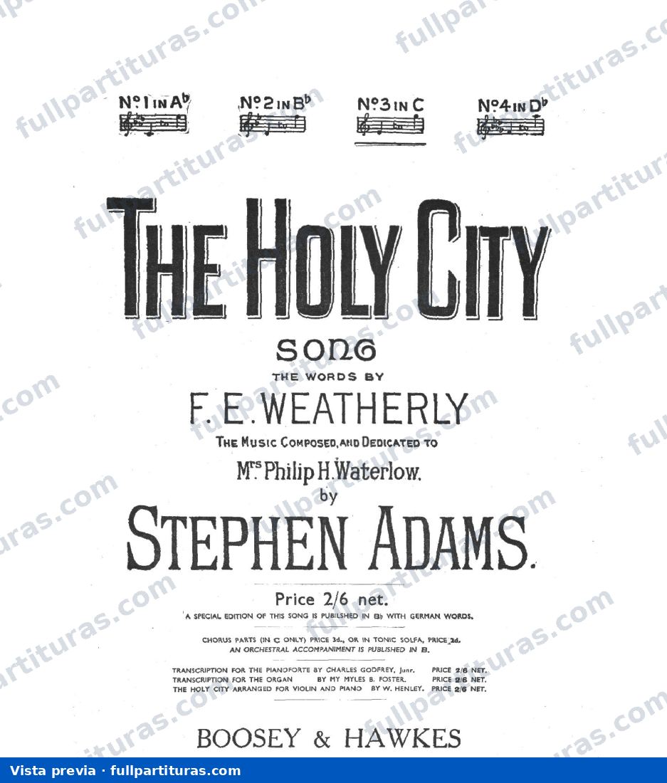 The Holy City (2) — preview