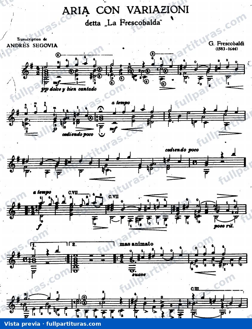 Obras para guitarra clásica — preview