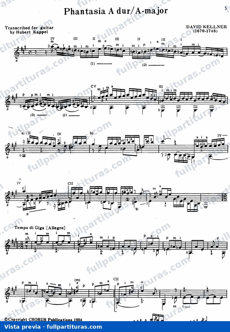 Obras para guitarra clásica — preview