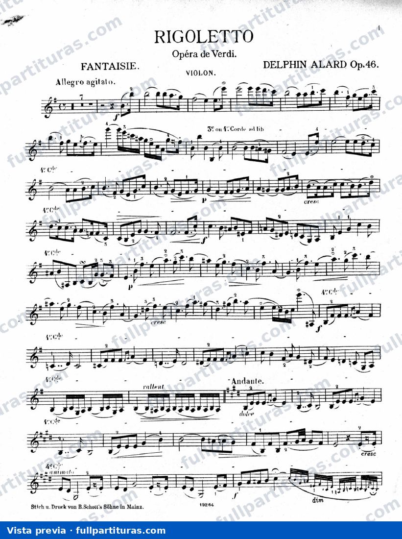 parte del violín — preview