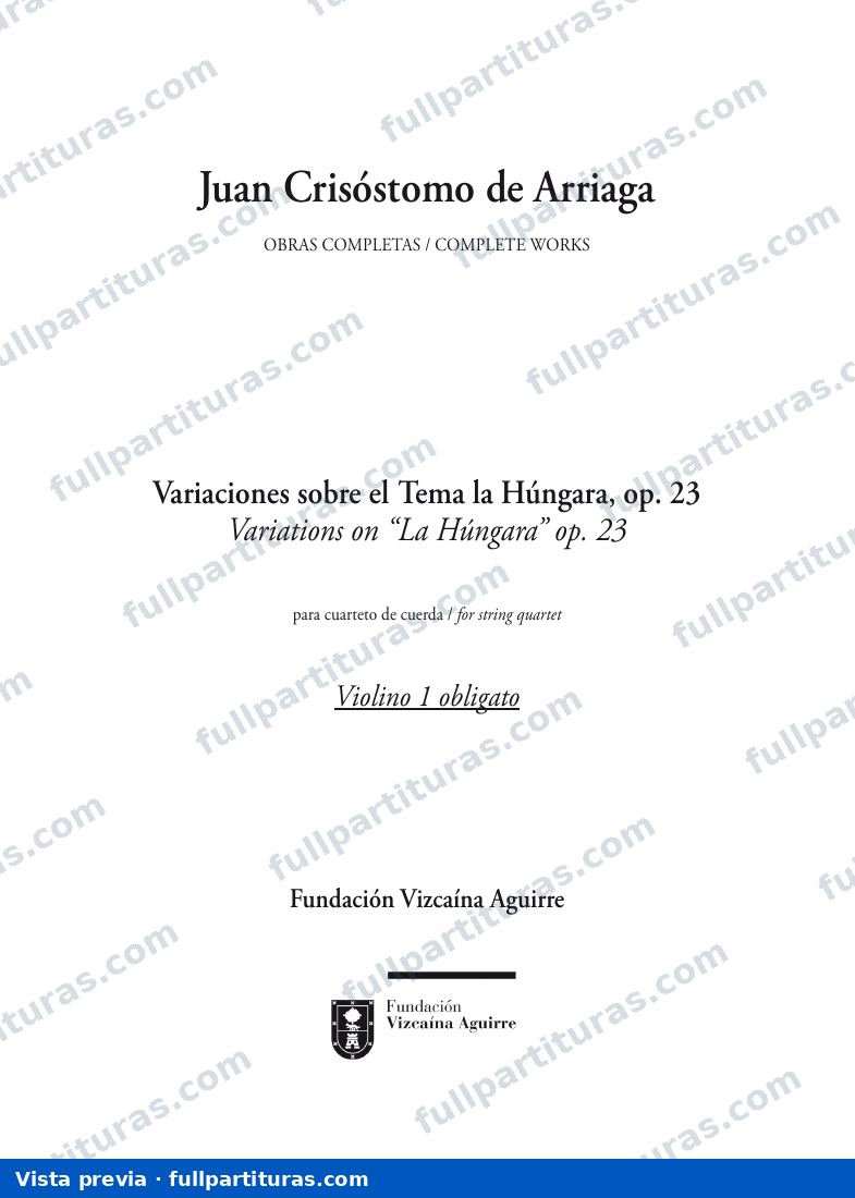 Violín 1 — preview
