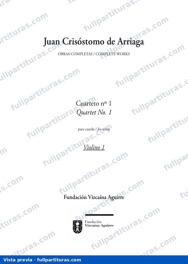 Violín 1 — vista previa