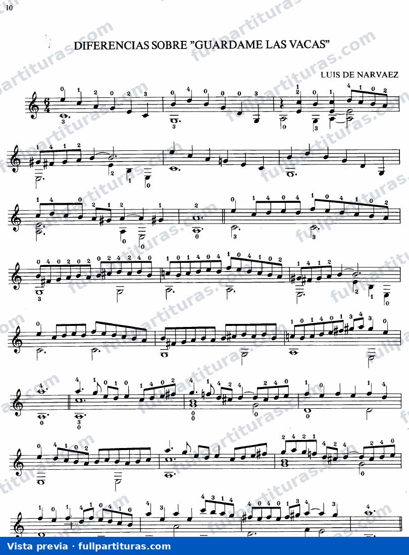Obras para guitarra — vista previa