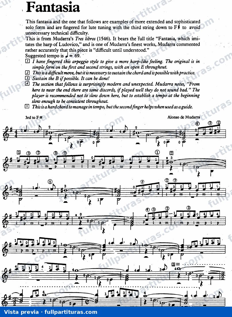 Obras para guitarra — preview