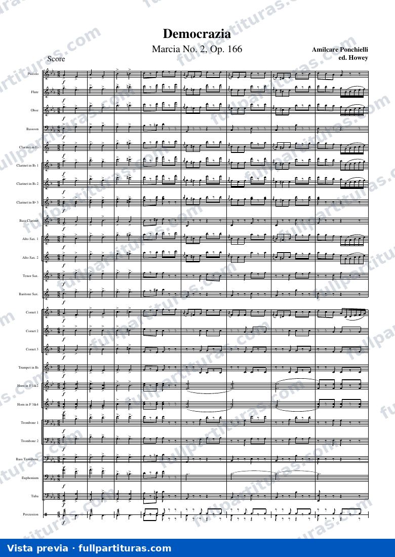 Marcia No.2, Op.166 (versión moderna) — preview