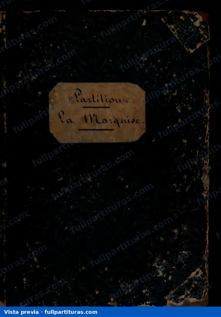 La Marquise — vista previa