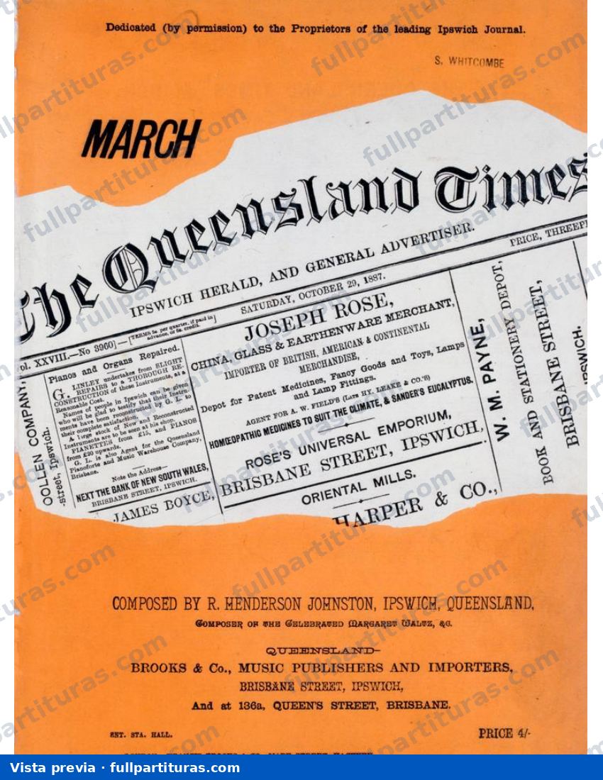 Queensland Times March — vista previa