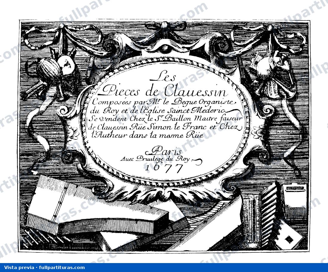 Pièces de clavecin — preview