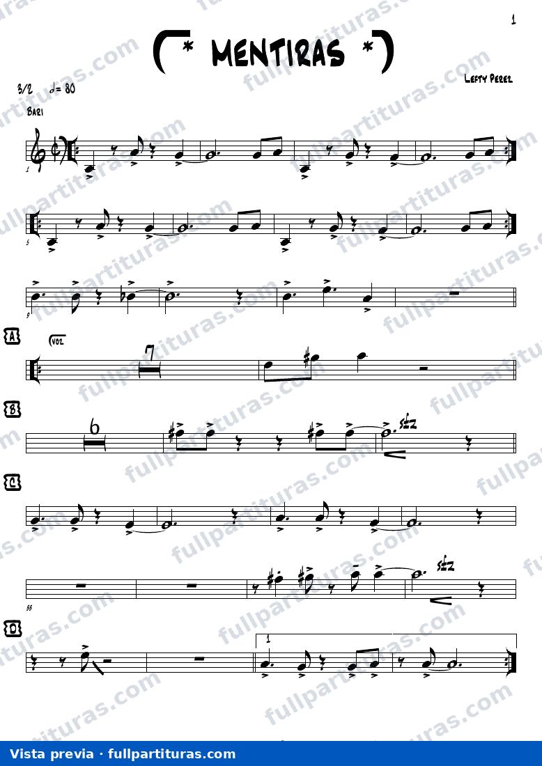 Mentiras — Vorschau