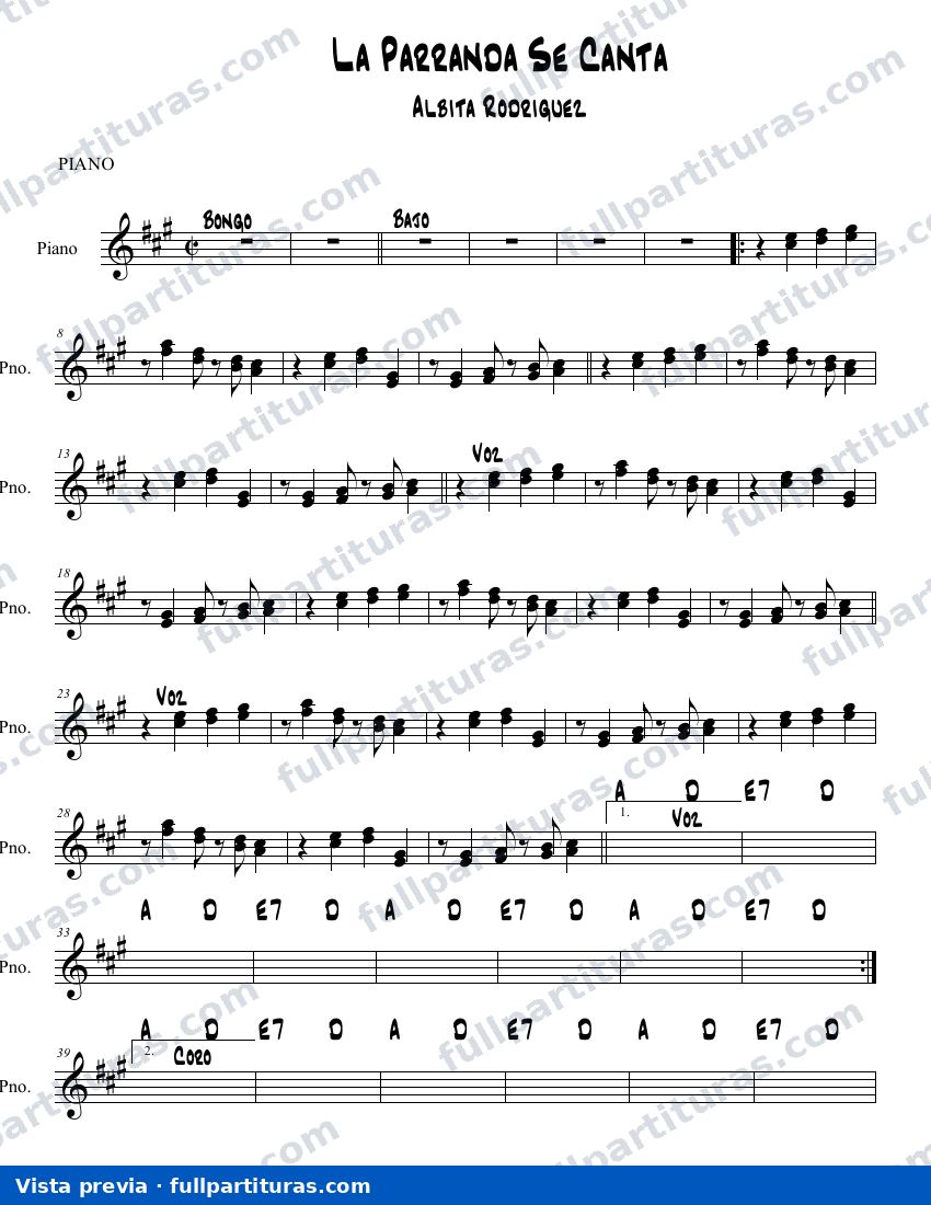 La parranda se canta — preview