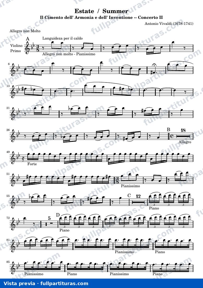 Estate / Summer — Summer violin1 — visualização