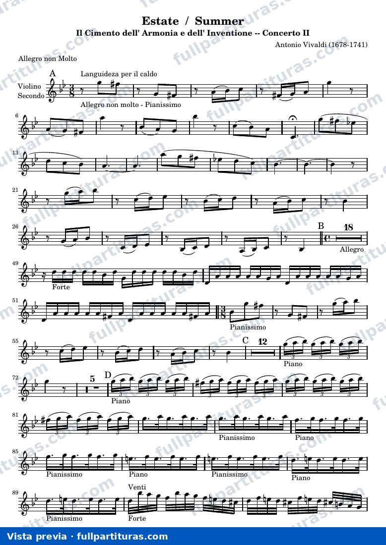 Estate / Summer — Summer violin2 — aperçu