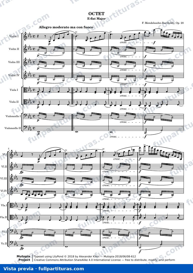 Octet — MendelssohnOctet — Vorschau