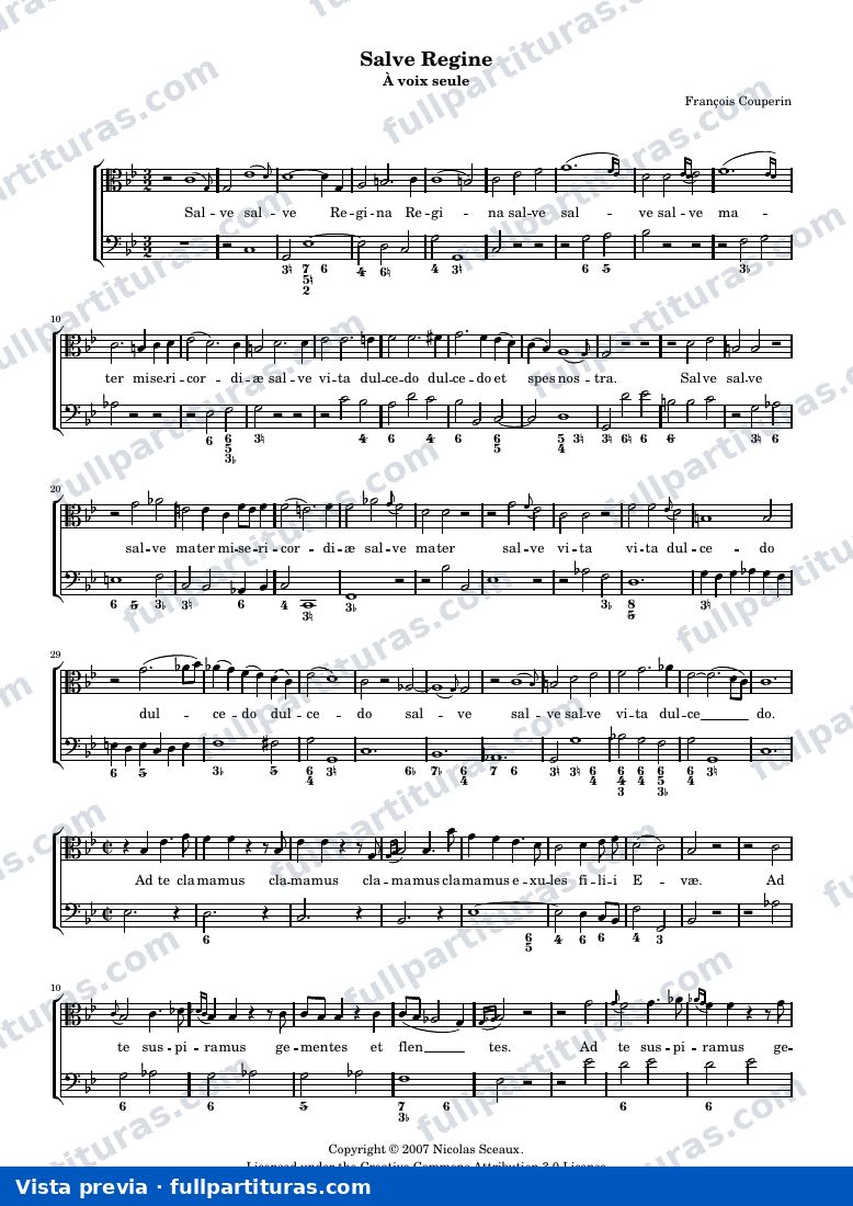 Salve Regina — anteprima