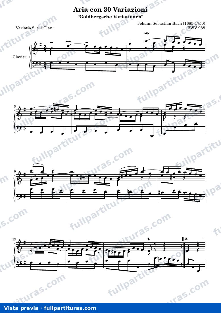Goldberg Variations - 2 — Vorschau