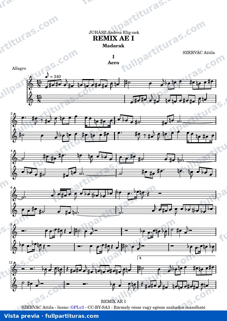REMIX AE I — vista previa