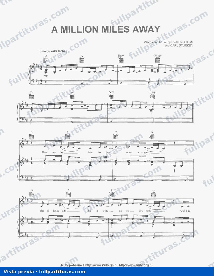A Million Miles Away — vista previa