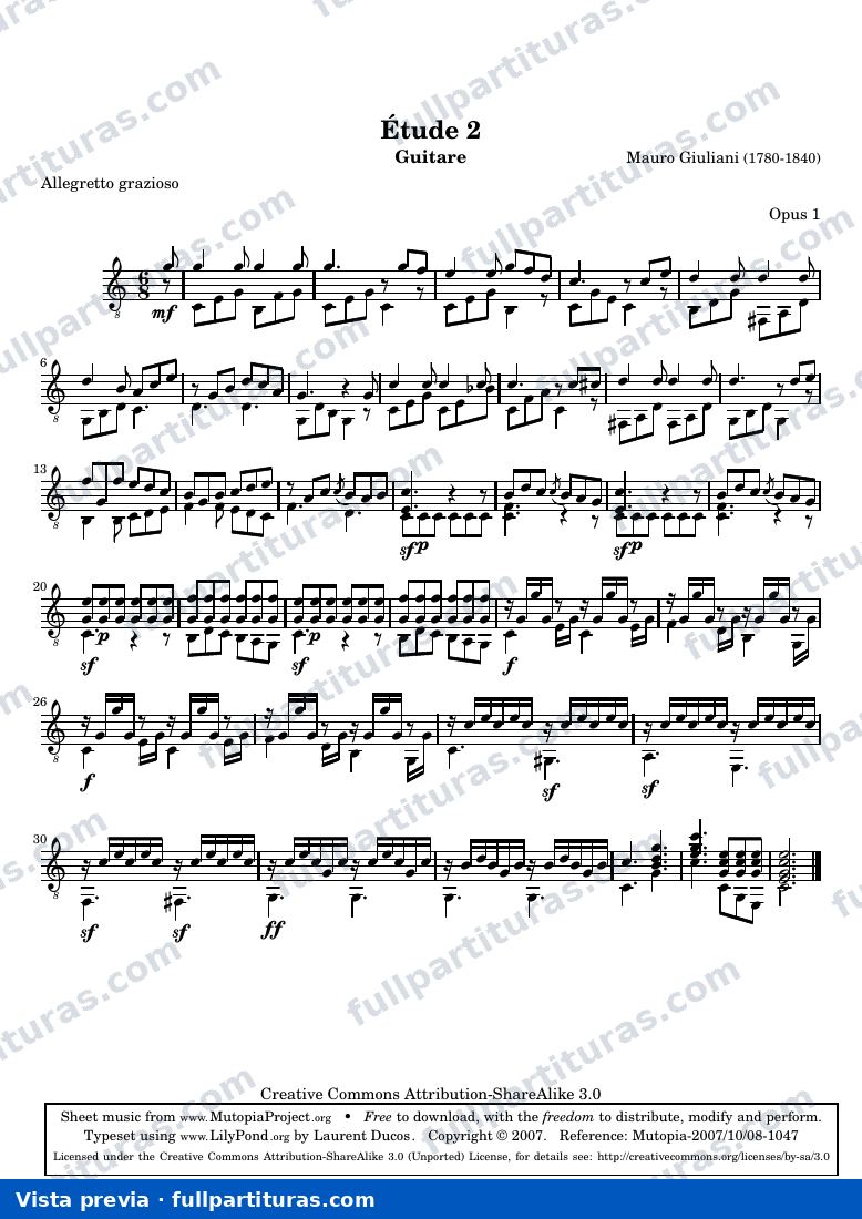 Étude 2 — Vorschau