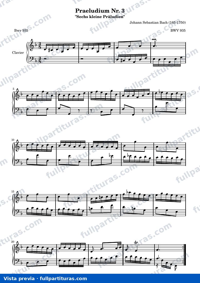 Praeludium Nr. 3 — anteprima