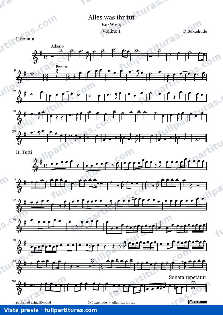 Alles was ihr tut — BuxWV4 parts — anteprima