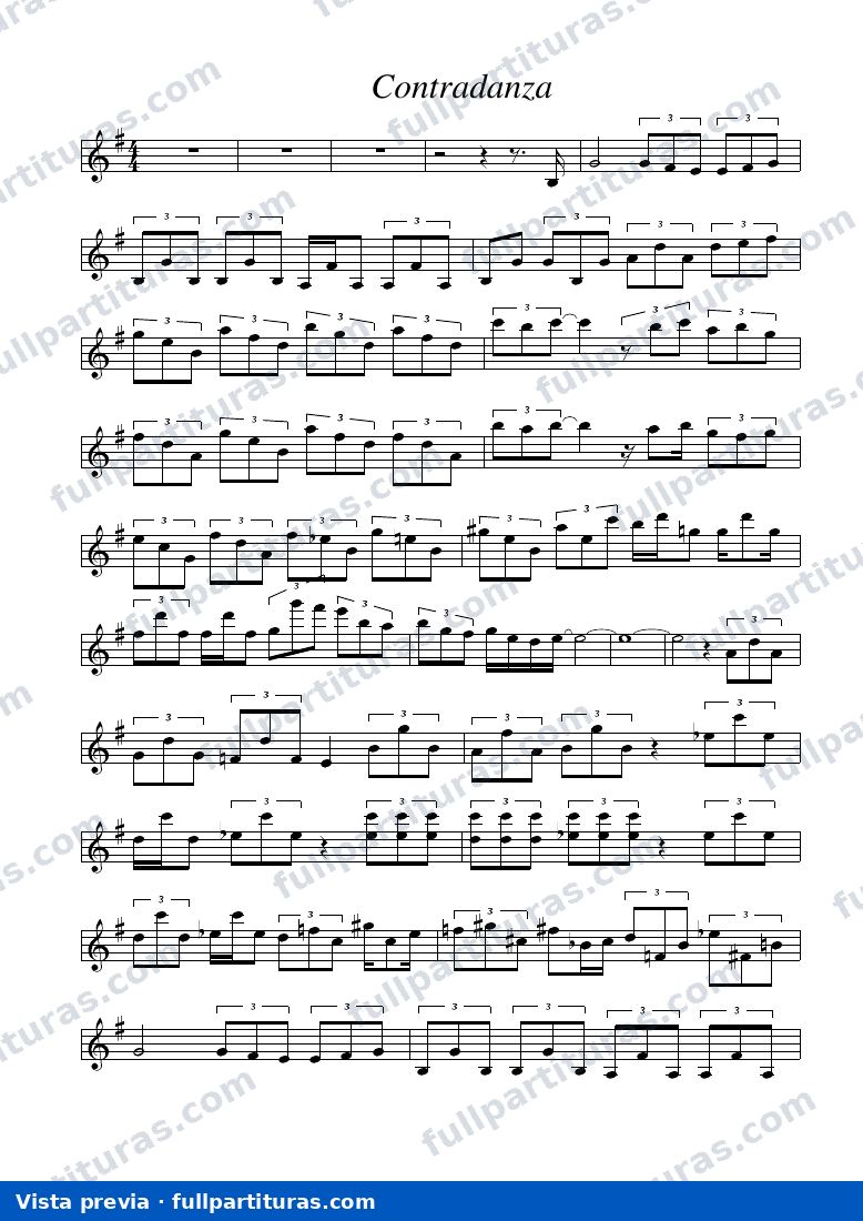 Contradanza — preview