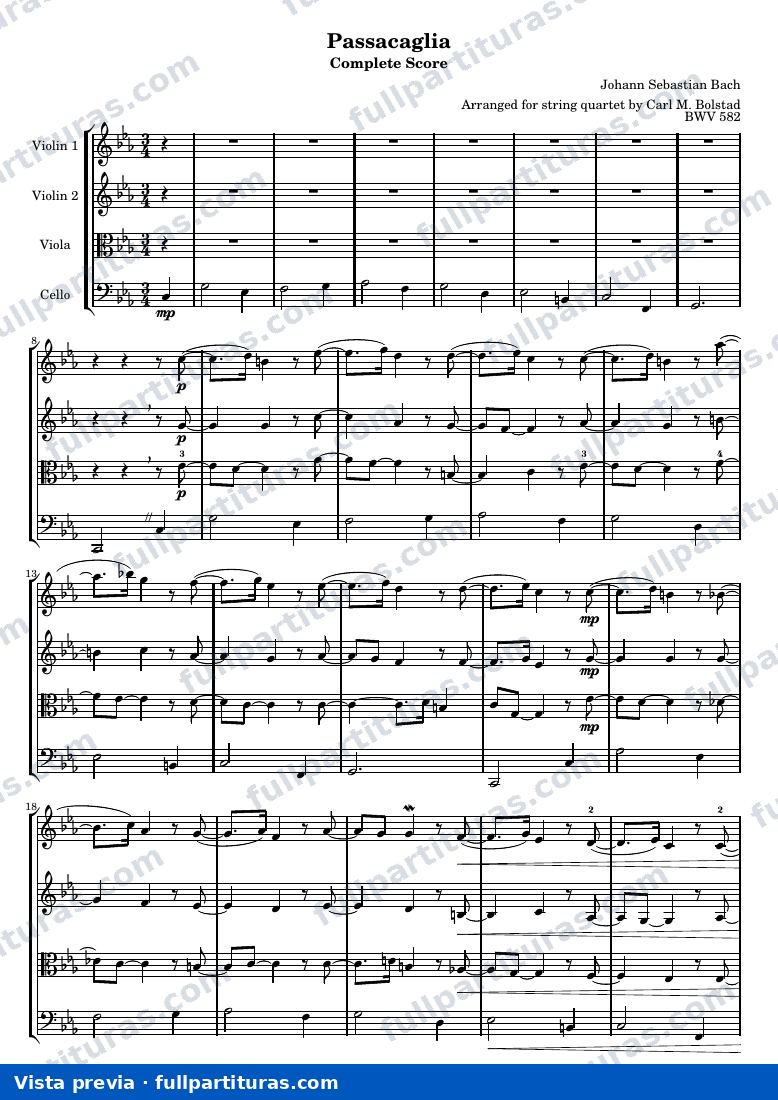 Passacaglia — Passacag — anteprima