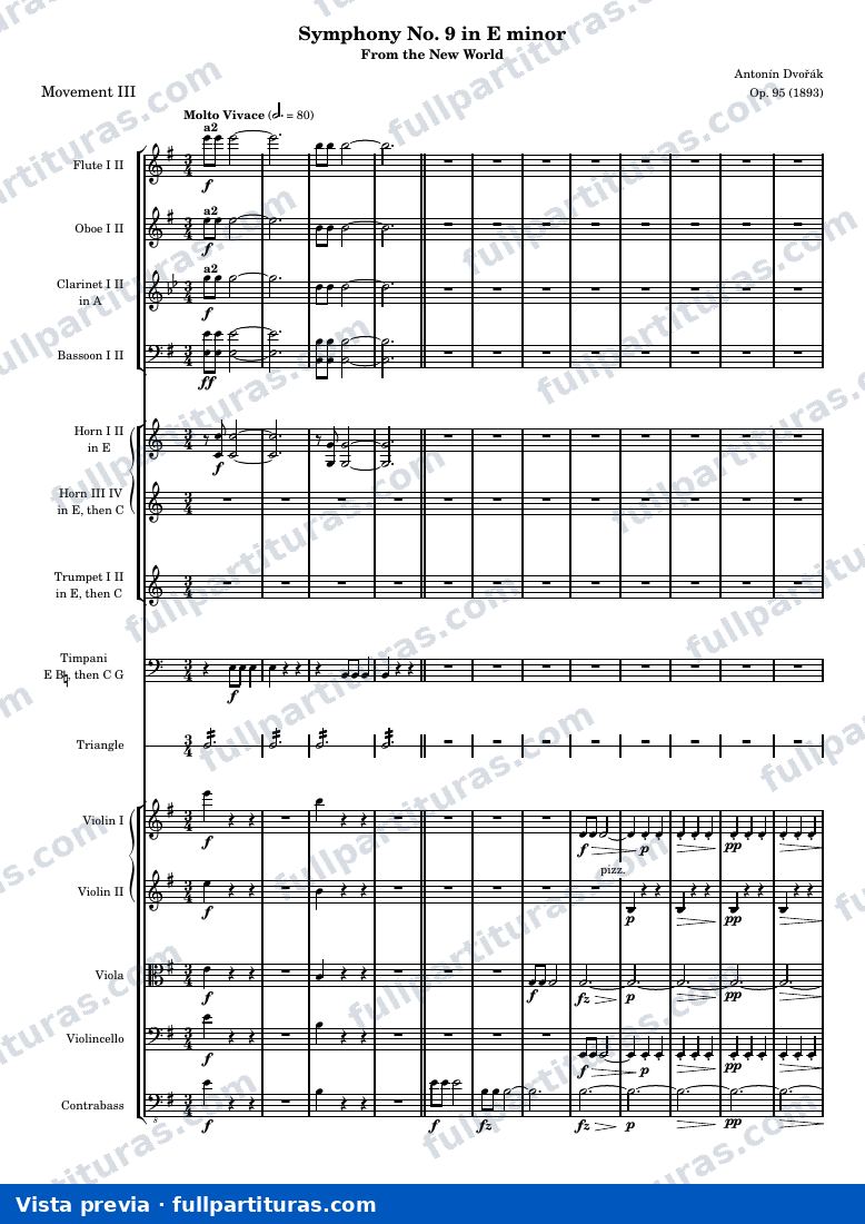 Symphony No. 9 in E minor — Mvt3 Scherzo — предварительный просмотр