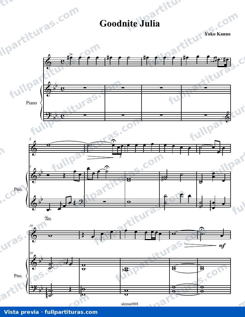 Goodnight Julia — preview