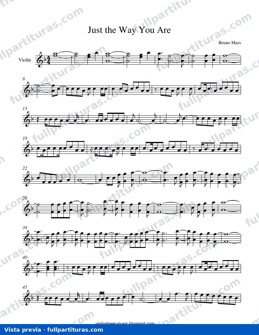 Just the Way You Are — preview