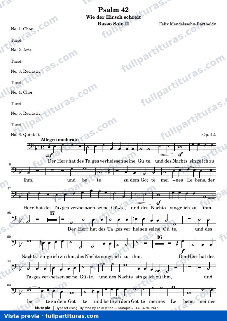 Psalm 42 — BassosoloII — Vorschau