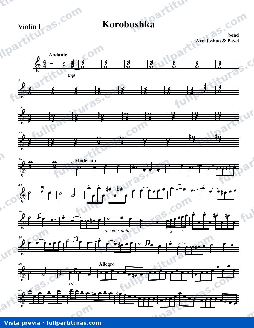 Korobushka — preview